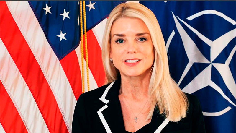 Congresista desmiente afirmación de Pam Bondi sobre destrucción de drones de grupos criminales en la frontera