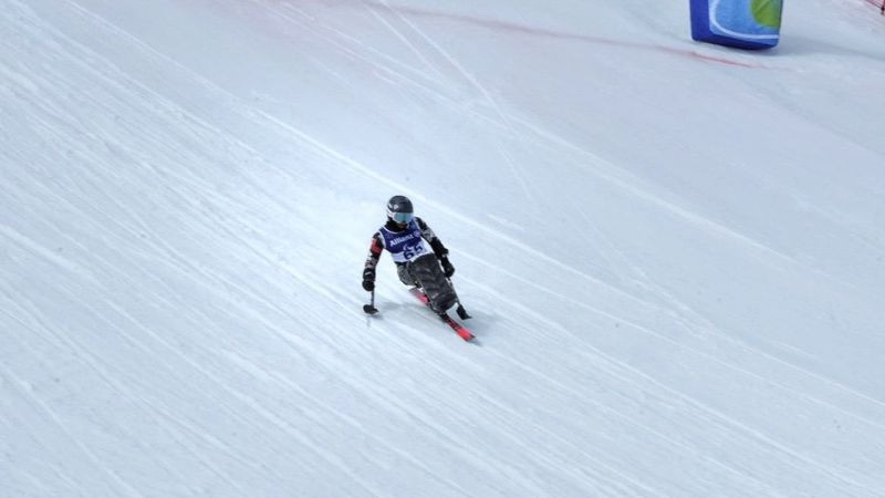 Arly Velásquez suma otra participación destacada en los Juegos Paralímpicos de Invierno en Milán-Cortina