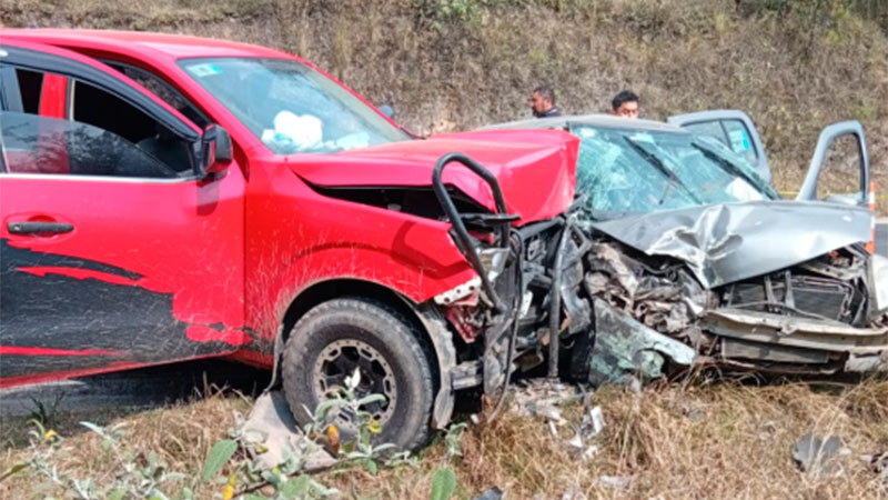 Accidente en la carretera México-Tuxpan, deja una bebé sin vida y al menos 6 personas lesionadas 
