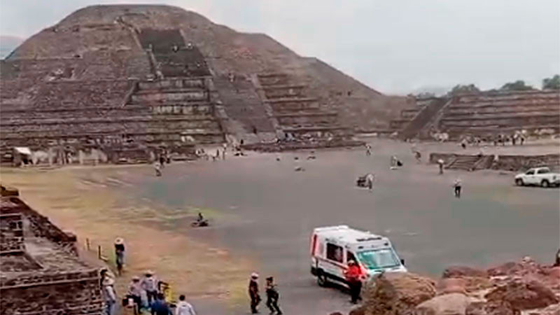 Tras tiroteo en Teotihuacán, colocarán arcos de seguridad en la entrada de la zona arqueológica