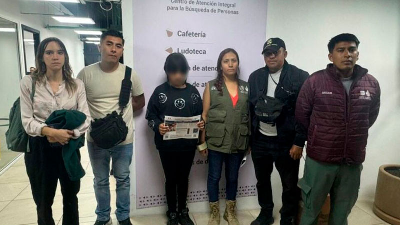 Localizan a la menor Rosa Esbeidi; tenía 4 días desaparecida en CDMX