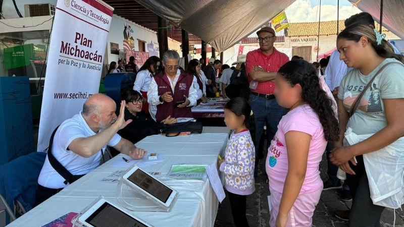 UMSNH acerca la ciencia a los municipios a través de las ferias científicas 