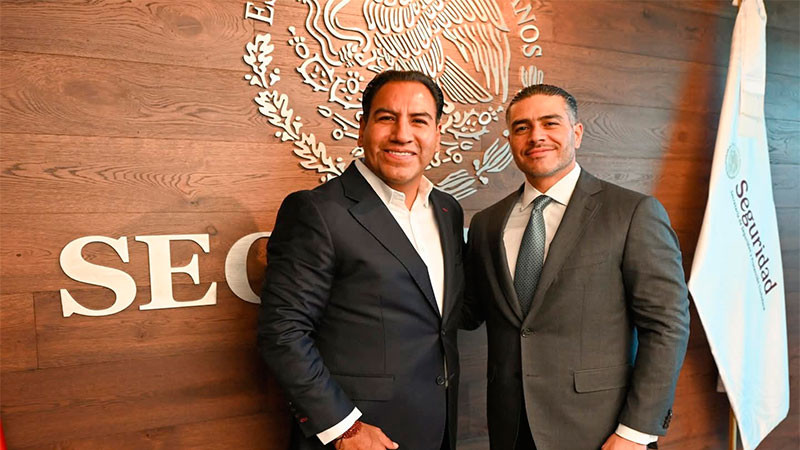 Manifiesta gobernador de Chiapas su respaldo a Omar García Harfuch ante resultados en seguridad