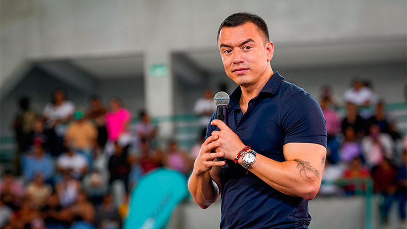 Señala Noboa a Petro de promover grupos guerrilleros en zona fronteriza