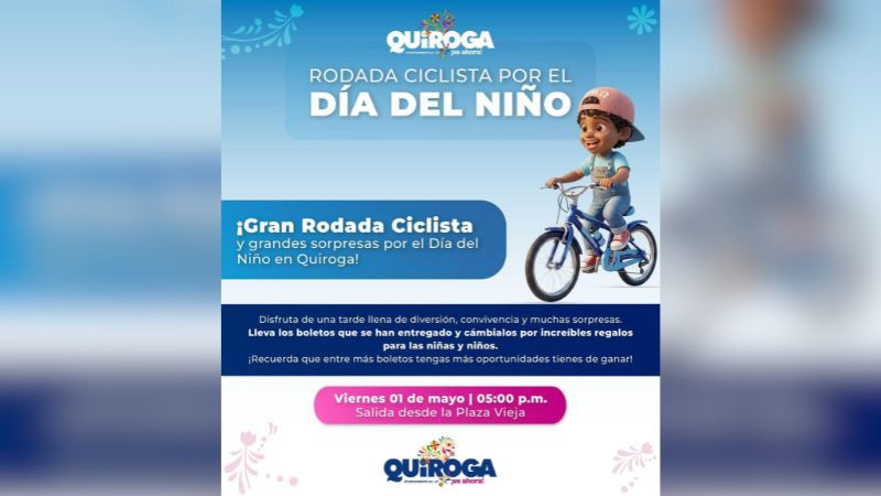 Impulsa Gobierno de Quiroga el desarrollo pleno de la niñez con exitosas celebraciones y actividades por el Día de la Niña y el Niño