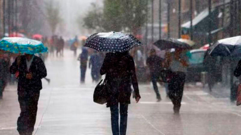 Pronostican lluvias en más de la mitad del país